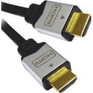 PremiumCord HDMI M/M, zlac.a kovové HQ, 10m