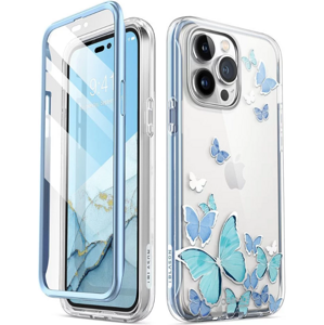 Odolné puzdro na Apple iPhone 14 Pro Supcase Cosmo Blue Fly