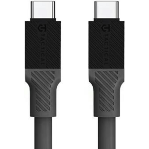 Tactical Fat Man, USB-C na USB-C, 1m, sivý