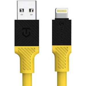 Tactical Fat Man, USB-A na Lightning, 1m, žltý