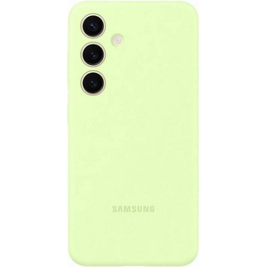 Silikónové puzdro Samsung na Samsung Galaxy S24 5G S921 EF-PS921TGE Silicone Cover Lime