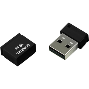GOODRAM Piccolo UPI2, 16 GB, USB 2.0, čierny