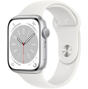 Apple Watch Series 8 41mm Silver Aluminium Case with White Sport Band Nový z výkupu