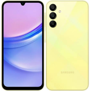 Samsung Galaxy A15 A155, 4/128 GB, Dual SIM, Yellow - SK distribúcia