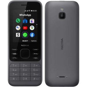 Nokia 6300 4G DS Šedá - Bez Originál balenia