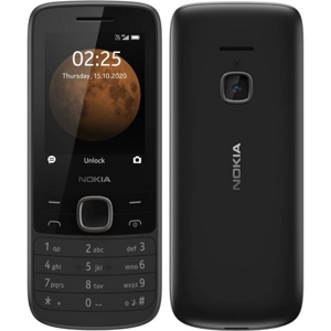 Nokia 225 4G, Dual SIM, Čierna - Vystavený kus