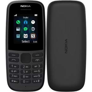 Nokia 105 SS Čierny - Vystavený kus