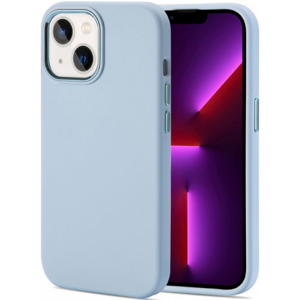 Plastové puzdro na Apple iPhone 14 Tech-Protect Liquid svetlo-modré