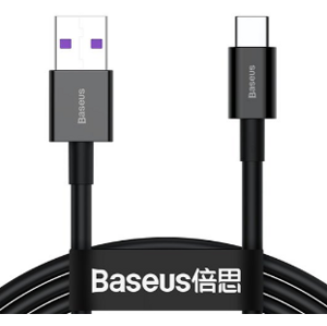 Kábel Baseus Superior CATYS-01, USB na USB-C 66W, 1m, čierny