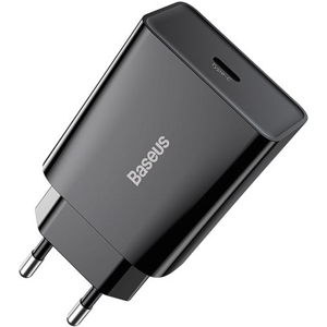 Rýchlonabíjačka Baseus Speed Mini CCFS-SN01, USB-C 20W, čierna