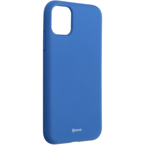 Silikónové puzdro na Apple iPhone 14 Roar Colorful Jelly modré