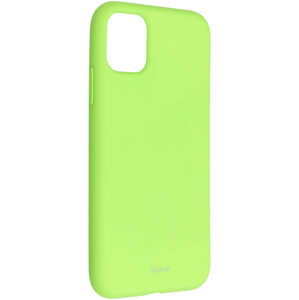 Silikónové puzdro na Apple iPhone 14 Pro Roar Colorful Jelly lime