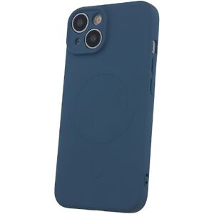 Silikónové puzdro na Apple iPhone 12 Pro Simple Color Mag modré