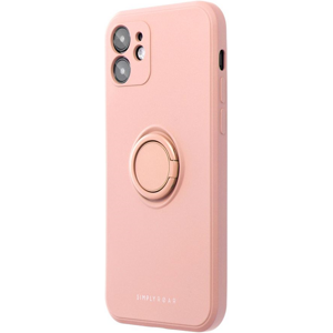 Silikónové puzdro na Apple iPhone 14 Pro Roar Amber ružové