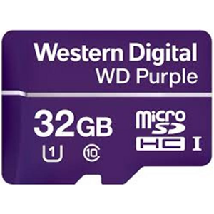 Pamäťová karta Western Didital Purple microSDHC 32 GB 80MB/s fialová