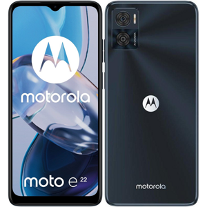 Motorola Moto E22 NFC, 3/32 GB, Dual SIM, čierna - SK distribúcia