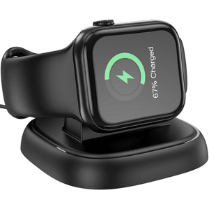 HOCO CW44 wireless charger for Apple Watch 2,5W čierna