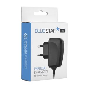Sieťová nabíjačka Blue Star Lite micro USB a USB typ-C 2A čierna