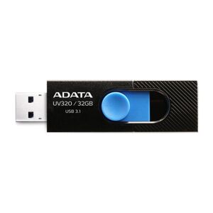USB kľúč A-DATA UV320, 32 GB, USB 3.1, rýchlosť 80 MBs, čierny AUV320-32G-RBKBL