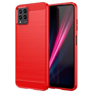 Zadný Kryt Carbon červený – T Phone Pro / T Phone Pro