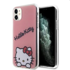 Zadný kryt Hello Kitty IML Daydreaming Logo pre Apple iPhone 11, ružové 57983116916