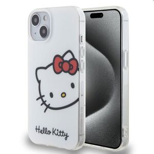 Zadný kryt Hello Kitty IML Head Logo pre Apple iPhone 13, biele 57983116896