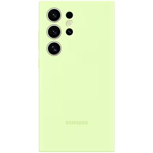 Silikónové puzdro Samsung na Samsung Galaxy S24 Ultra 5G S928 EF-PS928TGE Silicone Cover Lime